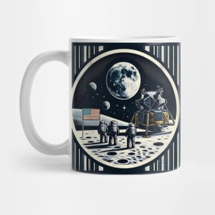 Apollo 11 Moon Mission Tribute Tee Mug